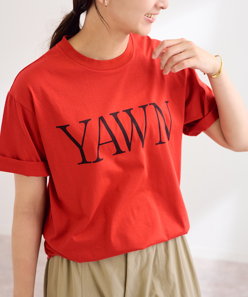 oll*FRAMeWORK ロゴT（Tシャツ/カットソー）｜FRAMeWORK