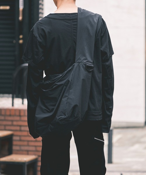 alk phenix（アルクフェニックス）の「別注 FUROSHIKI BAG（ショルダーバッグ・メンズ・ブラック・FREE）」の9枚目の写真