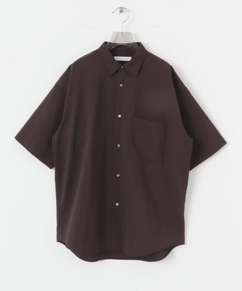 URBAN RESEARCH（アーバンリサーチ）の「NYLON DRY STRETCH SHIRTS（シャツ/ブラウス・メンズ・バーガンディー/ブラック・MEDIUM/LARGE）」の7枚目の写真