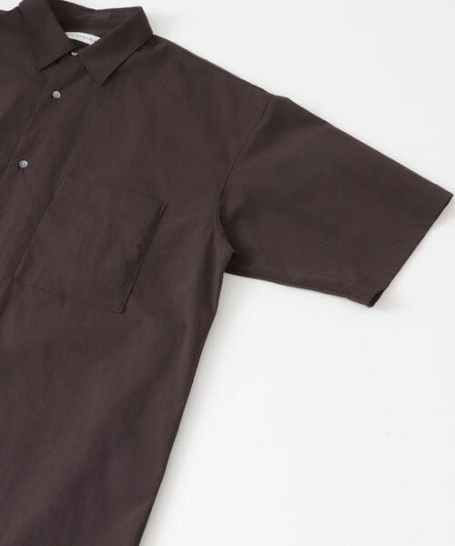 URBAN RESEARCH（アーバンリサーチ）の「NYLON DRY STRETCH SHIRTS（シャツ/ブラウス・メンズ・バーガンディー/ブラック・MEDIUM/LARGE）」の6枚目の写真