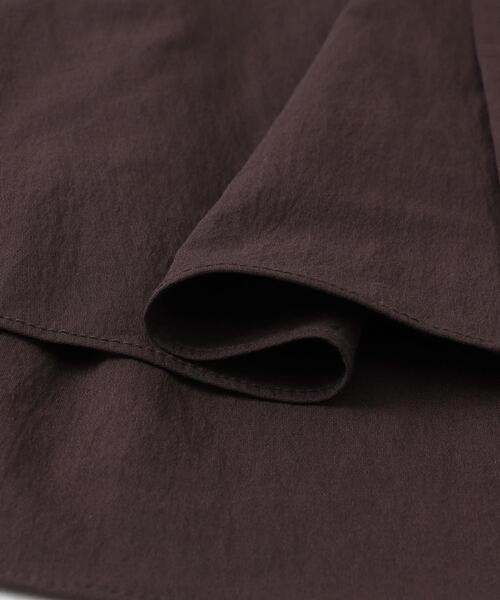 URBAN RESEARCH（アーバンリサーチ）の「NYLON DRY STRETCH SHIRTS（シャツ/ブラウス・メンズ・バーガンディー/ブラック・MEDIUM/LARGE）」の4枚目の写真