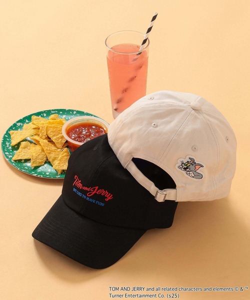 GLOBAL WORK（グローバルワーク）の「TOM and JERRY/CAP/576617（キャップ・キッズ・ブラック/オフホワイト・56cm/54cm）」の6枚目の写真