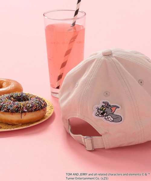 GLOBAL WORK（グローバルワーク）の「TOM and JERRY/CAP/576617（キャップ・キッズ・ブラック/オフホワイト・56cm/54cm）」の5枚目の写真