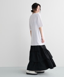インディースリーズ古着YVESSAINTLAURENT レザーフリルスカート コットンフリルミニスカート(506424445) | レディアゼル