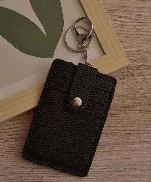 セール】【resonance】シンプルデザイン キーチェーン付き カード