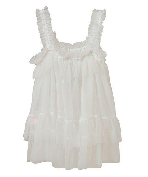 SOCIETY TULLE BABY ドール オフホワイト 白 Candy Stripper（キャンディストリッパー）の「SOCIETY TULLE BABY