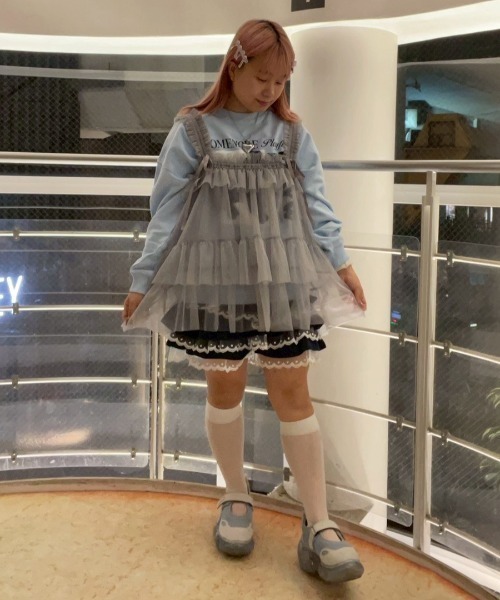 Candy Stripper（キャンディストリッパー）の「SOCIETY TULLE BABY ドール（その他トップス・レディース・オフホワイト/ブラック/ライトグレー・FREE）」の22枚目の写真