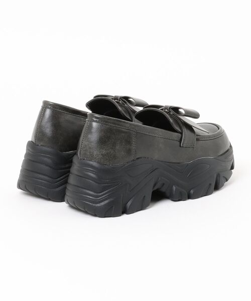 grandfleur（グランドフルール）の「【grandfleur】レディースカジュアルローファー（ローファー・レディース・ダークグレー/ダークブラウン・LL/L/M/S）」の3枚目の写真