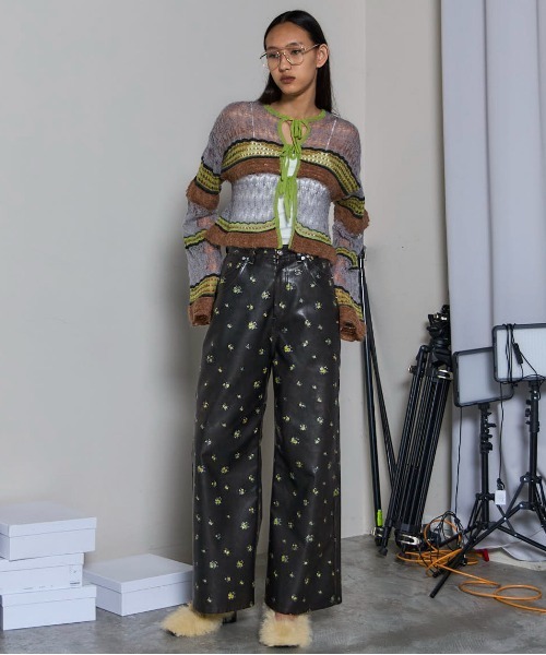 トップス MAISON SPECIAL 2way Ribbon Cardigan PRE-ORDER】2way Ribbon Cardigan