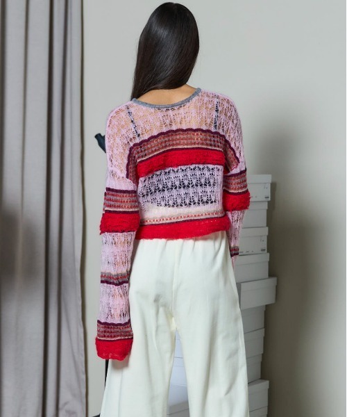 PRE-ORDER】2way Ribbon Cardigan/2WAYリボンカーディガン【MAISON