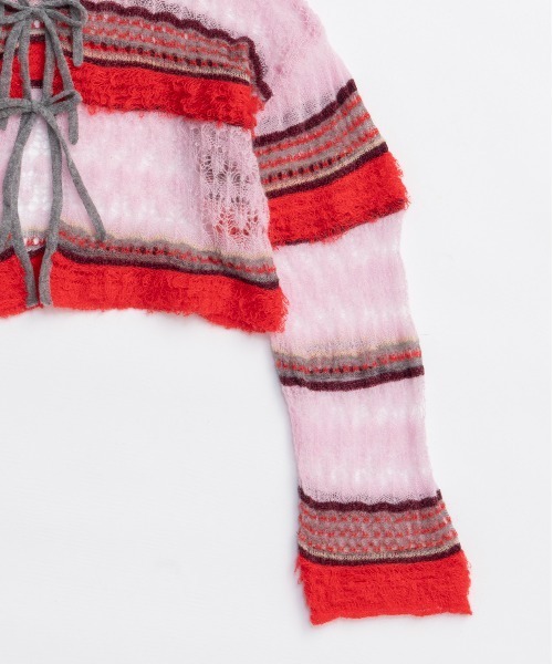 PRE-ORDER】2way Ribbon Cardigan/2WAYリボンカーディガン