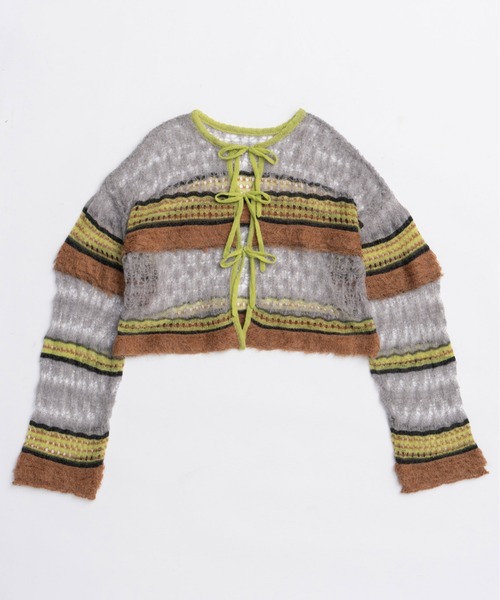 PRE-ORDER】2way Ribbon Cardigan/2WAYリボンカーディガン
