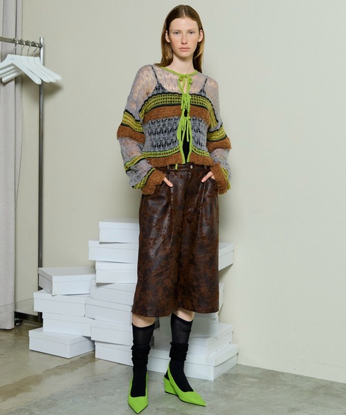 PRE-ORDER】2way Ribbon Cardigan/2WAYリボンカーディガン