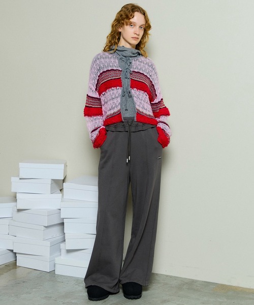 トップス maison special 2way Ribbon Cardigan Maison Special 2Way Ribbon Cardigan Pnk – OKURA