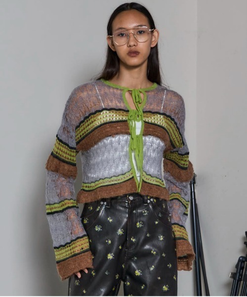 2way Ribbon Cardigan/2WAYリボンカーディガン（カーディガン/ボレロ