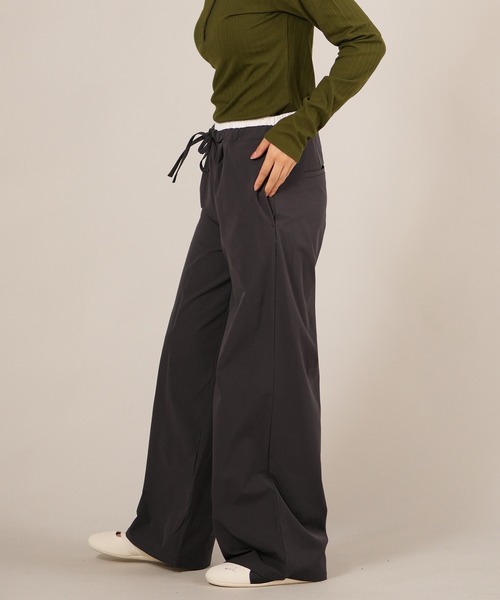 ムラサキスポーツ(ムラサキスポーツ)の「RIKKA FEMME/リッカファム イージーパンツ 速乾 UVカット RF25FW11(その他パンツ・レディース・ブラック/グレー・FREE)」の14枚目の写真