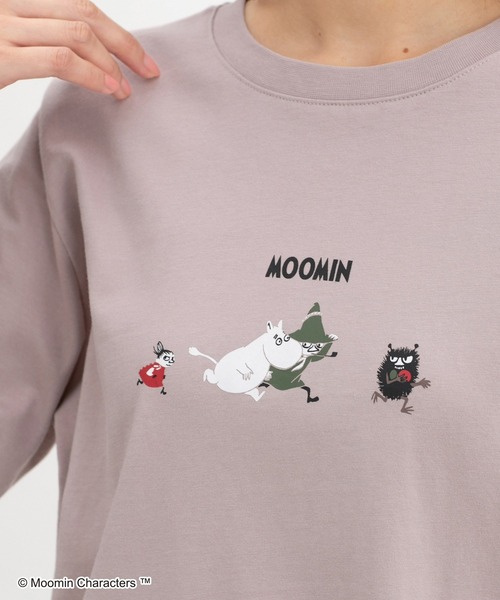 【ムーミン・3点】BEAUTY＆YOUTH　カットソー セール】ムーミン／長袖Tシャツ（Tシャツ/カットソー）｜Honeys