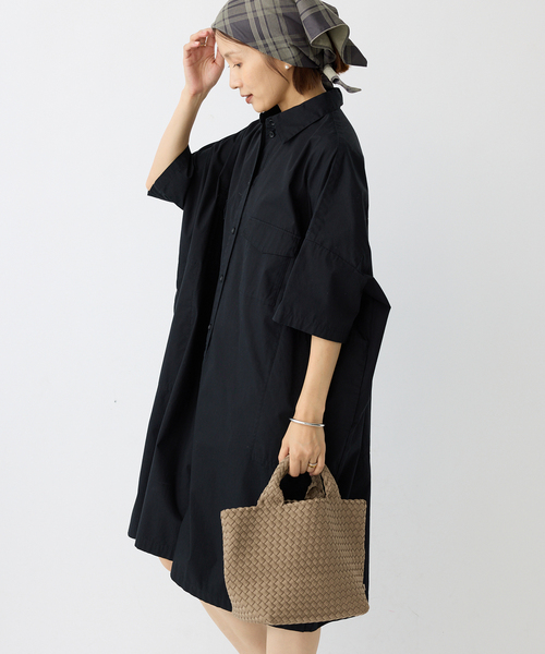 IENA（イエナ）の「《WEB限定/追加》C.ブロードショートオールインワン（つなぎ/オールインワン・レディース・ブラック・38/36）」の16枚目の写真