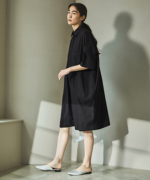 IENA（イエナ）の「《WEB限定/追加》C.ブロードショートオールインワン（つなぎ/オールインワン・レディース・ブラック・38/36）」の20枚目の写真