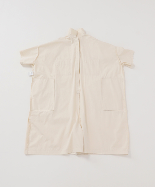 IENA（イエナ）の「《WEB限定/追加》C.ブロードショートオールインワン（つなぎ/オールインワン・レディース・ブラック・38/36）」の10枚目の写真