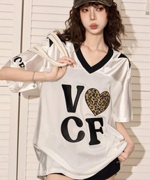 CANVAS+（キャンバスプラス）の「【CANVAS+】メッシュスポーティールーズTシャツ（Tシャツ/カットソー）」