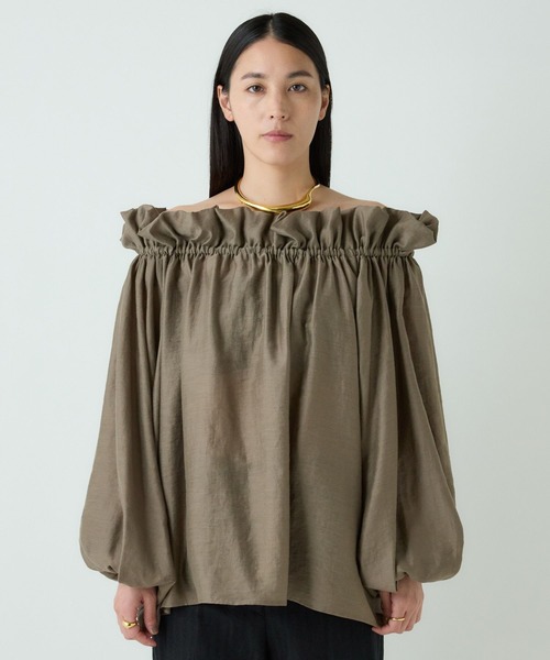 k*o様 Chaos オラパブラウス　ベージュ　新品未使用品　カオス k*o様 Chaos オラパブラウス ベージュ 新品未使用品 カオス 新色＆追加】