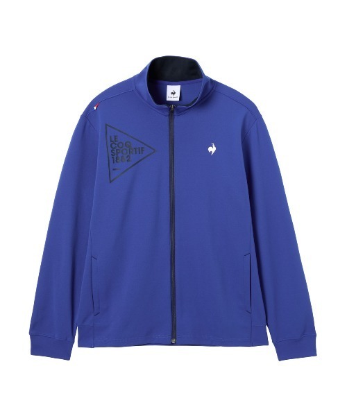 le coq sportif（ルコックスポルティフ）の「【ルコックスポルティフ】吸汗/ストレッチ/UVカットEssentialジャージジャケット（ジャージ・メンズ・ブルー/ネイビー/ブラック・XL/L/M）」の3枚目の写真