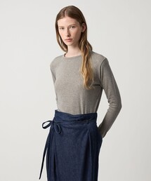 steven alan グレーブラウン ウールカットソー2枚 Steven Alan｜スティーブンアランのTシャツ/カットソー（グレー