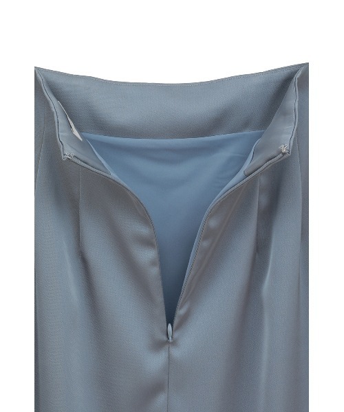 HIGH WAIST STRAIGHT SATIN SKIRT（スカート）｜CLANE（クラネ