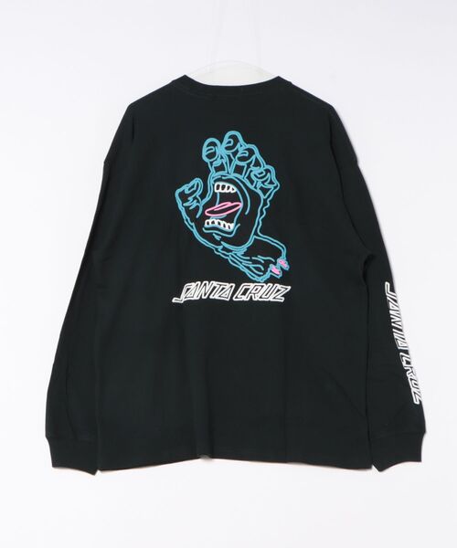 SANTA CRUZ（サンタクルーズ）の「【限定】SANTACRUZ/サンタクルーズ 長袖Tシャツ/ロンT バックプリント 502254403（Tシャツ/カットソー・メンズ・ホワイト/ライトブラック・XL/L/M）」の15枚目の写真
