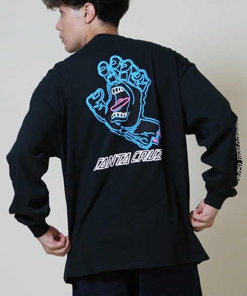 セール】【限定】SANTACRUZ/サンタクルーズ 長袖Tシャツ/ロンT バック