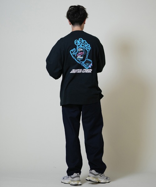 SANTA CRUZ（サンタクルーズ）の「【限定】SANTACRUZ/サンタクルーズ 長袖Tシャツ/ロンT バックプリント 502254403（Tシャツ/カットソー・メンズ・ホワイト/ライトブラック・XL/L/M）」の13枚目の写真