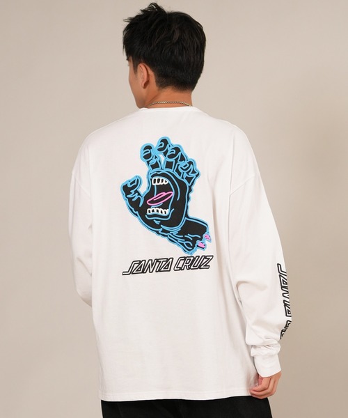 セール】【限定】SANTACRUZ/サンタクルーズ 長袖Tシャツ/ロンT バック