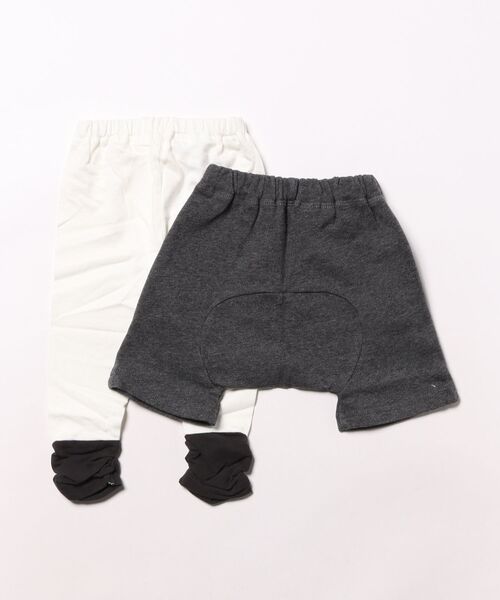 RAGMART(ラグマート)の「半パンツ+レギンスセット(その他パンツ・キッズ・その他/グレー/ドット/ネイビー・70cm/80cm/90cm)」の5枚目の写真