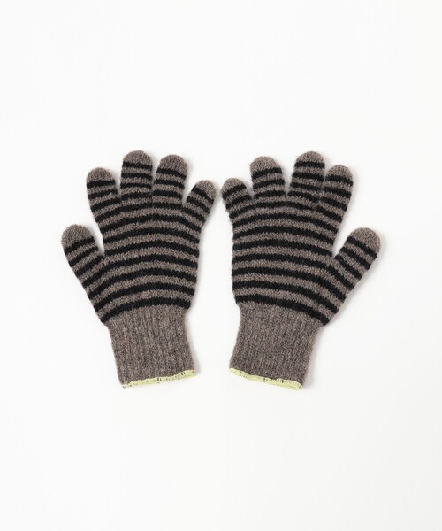 TEMBEA(テンベア)の「TEMBEA / GUNTE BORDER(手袋・レディース・ホワイト系その他7/ベージュ・ONE SIZE)」の3枚目の写真