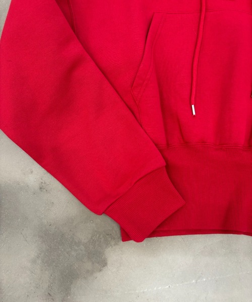 SHAGGIE(シャギー)の「裏起毛ハーフジップフーディスウェット(スウェット・レディース・レッド/グレー/ブラック・FREE)」の17枚目の写真