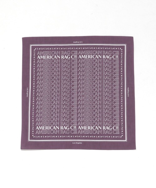 BAYFLOW(ベイフロー)の「【AMERICAN RAG CIE】ロゴバンダナ(ユニセックス)(その他雑貨・レディース・ネイビー/ボルドー/グリーン/ブルー・FREE)」の12枚目の写真