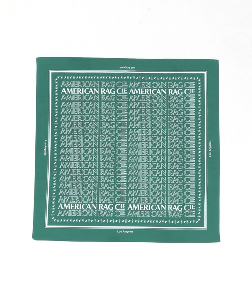 BAYFLOW(ベイフロー)の「【AMERICAN RAG CIE】ロゴバンダナ(ユニセックス)(その他雑貨・レディース・ネイビー/ボルドー/グリーン/ブルー・FREE)」の13枚目の写真