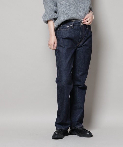 upperhights(アッパーハイツ)の「upper hights/THE AMALIE BLUE RINSE(デニムパンツ・レディース・ダークブルー・23/25/24)」の12枚目の写真