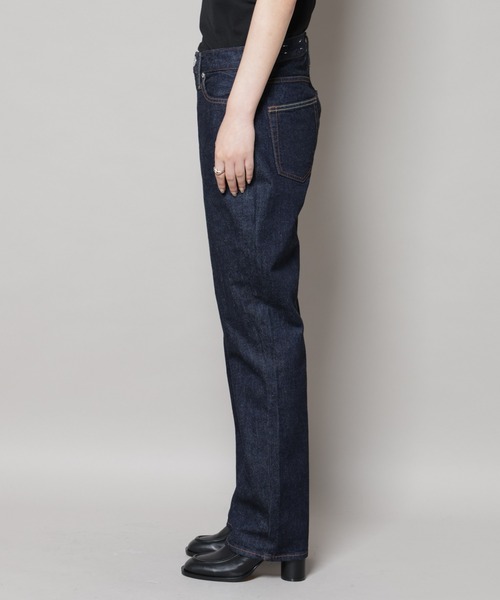 upperhights(アッパーハイツ)の「upper hights/THE AMALIE BLUE RINSE(デニムパンツ・レディース・ダークブルー・23/25/24)」の9枚目の写真