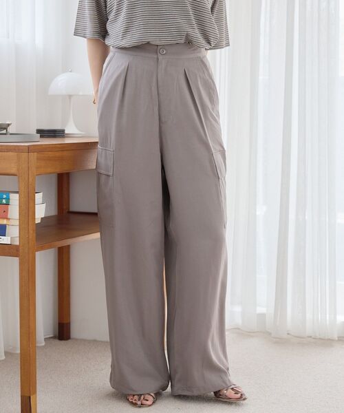 新品　エイチホリック　サテンパンツ サテンカーゴパンツ（その他パンツ）｜AMERICAN HOLIC