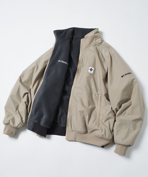 定番人気，豊富な Columbia×FREAK'S STOR リバーシブルブルゾン