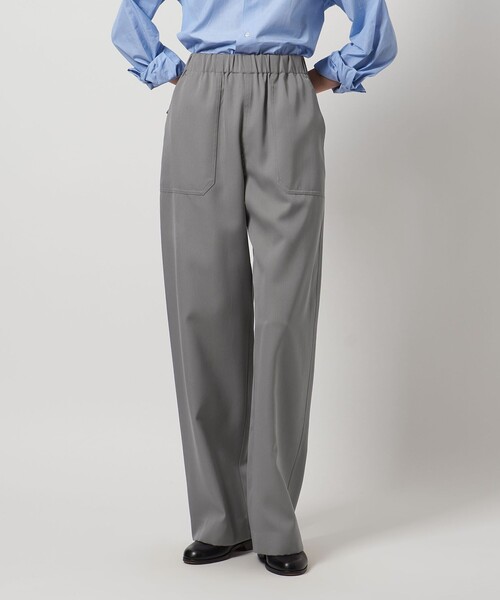 LOEFF（ロエフ）の「＜LOEFF＞ギャバジン ファティーグ パンツ（その他パンツ・レディース・グレー/ブラック・0/1）」の3枚目の写真