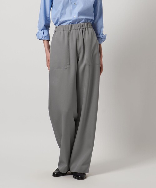 LOEFF（ロエフ）の「＜LOEFF＞ギャバジン ファティーグ パンツ（その他パンツ・レディース・グレー/ブラック・0/1）」の4枚目の写真