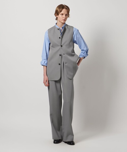 LOEFF（ロエフ）の「＜LOEFF＞ギャバジン ファティーグ パンツ（その他パンツ・レディース・グレー/ブラック・0/1）」の7枚目の写真