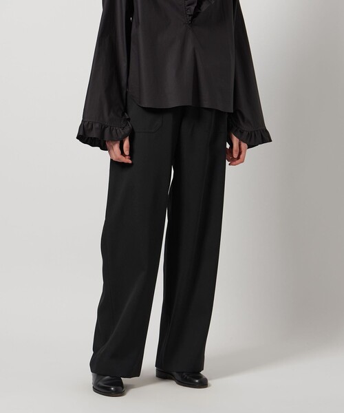 LOEFF（ロエフ）の「＜LOEFF＞ギャバジン ファティーグ パンツ（その他パンツ・レディース・グレー/ブラック・0/1）」の9枚目の写真