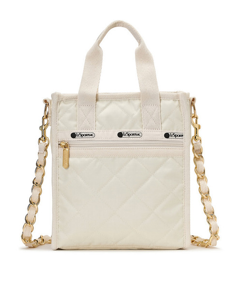 LeSportsac（レスポートサック）の「CHAIN MINI N/S TOTE サンドバー