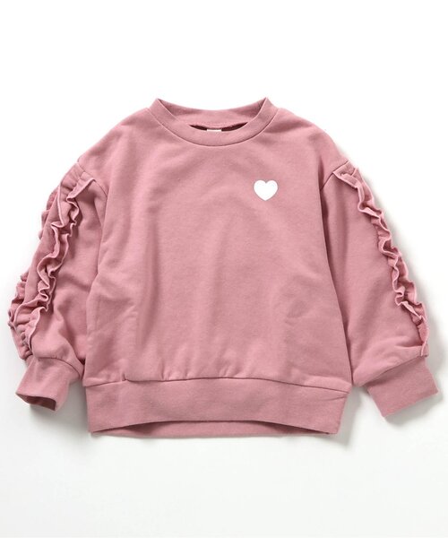 apres les cours（アプレレクール）の「【WEB限定】メロウフリルトレーナー/7days Style（スウェット・キッズ・ブラウン/ピンク/グリーン/その他2/ドット・110/100/90/140/130/80/120）」の18枚目の写真