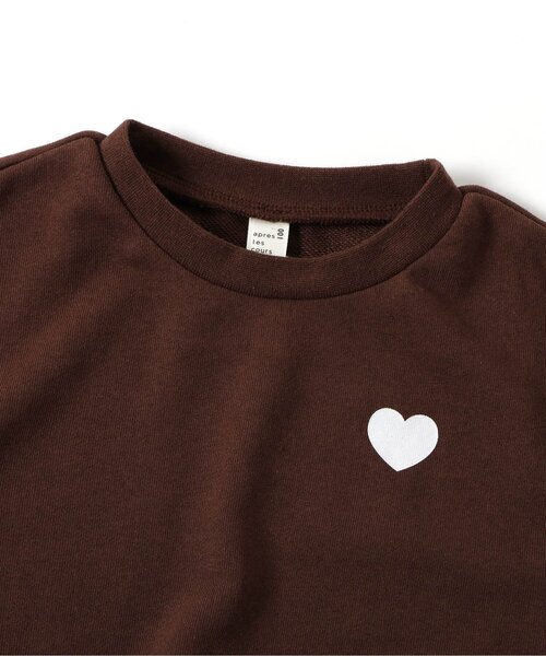 apres les cours（アプレレクール）の「【WEB限定】メロウフリルトレーナー/7days Style（スウェット・キッズ・ブラウン/ピンク/グリーン/その他2/ドット・110/100/90/140/130/80/120）」の20枚目の写真