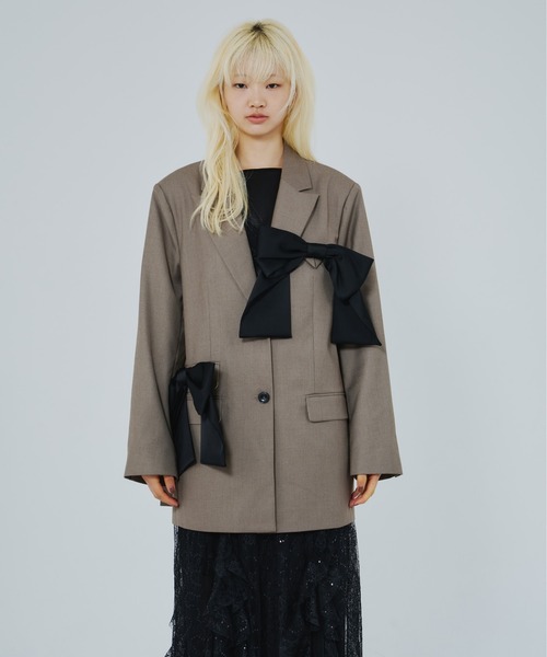 フォーリボンラバージャケット / for ribbon lover jacket（テーラード